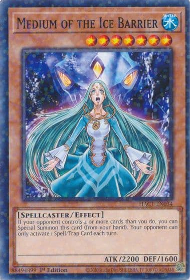Medium of the Ice Barrier Duel Terminal Hidden Arsenal: Chapter 1 Yu-Gi-Oh! card