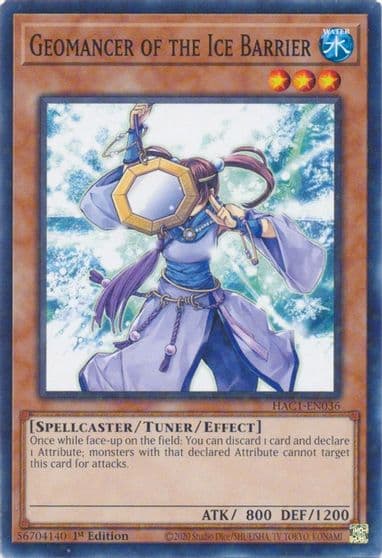 Geomancer of the Ice Barrier Duel Terminal Hidden Arsenal: Chapter 1 Yu-Gi-Oh! card