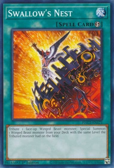 Swallows Nest Hidden Arsenal: Chapter 1 Yu-Gi-Oh! card