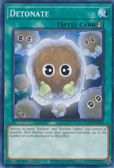 Detonate Hidden Arsenal: Chapter 1 Yu-Gi-Oh! card