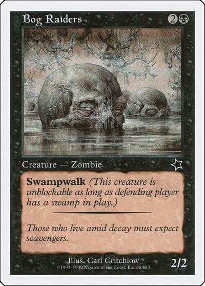 Bog Raiders Starter 1999 Magic card
