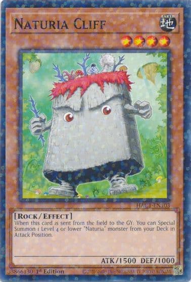 Naturia Cliff Duel Terminal Hidden Arsenal: Chapter 1 Yu-Gi-Oh! card