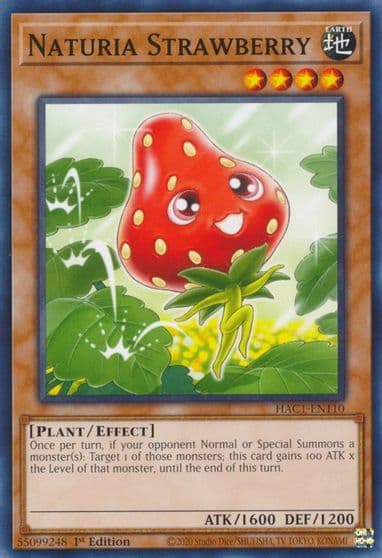 Naturia Strawberry Hidden Arsenal: Chapter 1 Yu-Gi-Oh! card