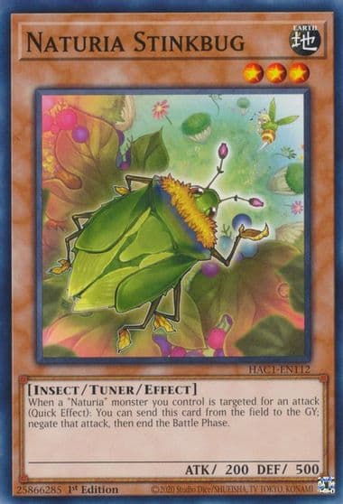 Naturia Stinkbug Hidden Arsenal: Chapter 1 Yu-Gi-Oh! card