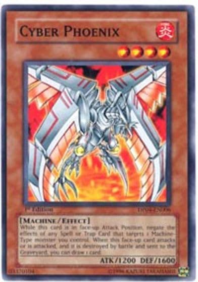 Cyber Phoenix Duelist Pack 4: Zane Truesdale Yu-Gi-Oh! card