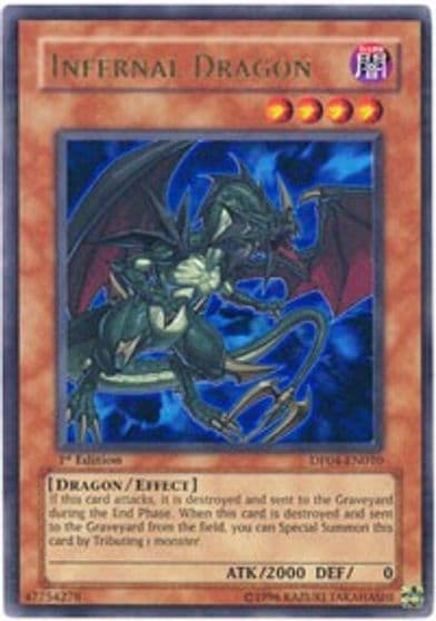 Infernal Dragon Duelist Pack 4: Zane Truesdale Yu-Gi-Oh! card