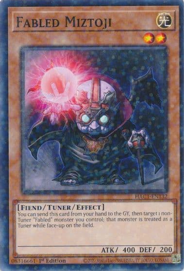 Fabled Miztoji Duel Terminal Hidden Arsenal: Chapter 1 Yu-Gi-Oh! card