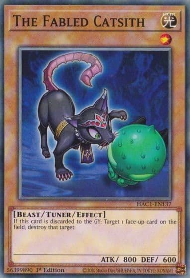 The Fabled Catsith Hidden Arsenal: Chapter 1 Yu-Gi-Oh! card