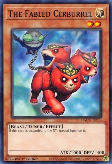 The Fabled Cerburrel Hidden Arsenal: Chapter 1 Yu-Gi-Oh! card