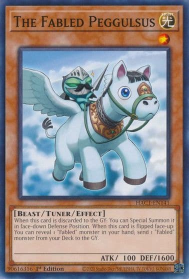The Fabled Peggulsus Hidden Arsenal: Chapter 1 Yu-Gi-Oh! card