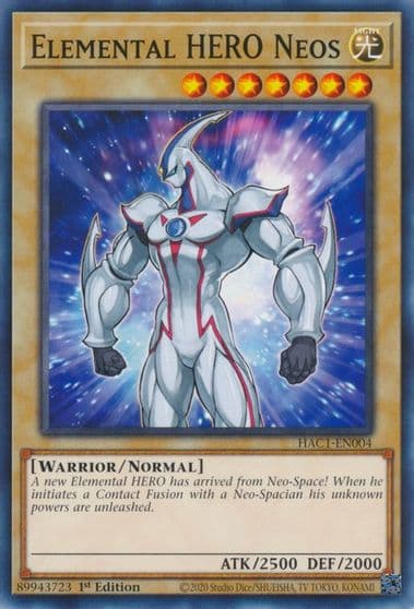 Elemental HERO Neos Hidden Arsenal: Chapter 1 Yu-Gi-Oh! card