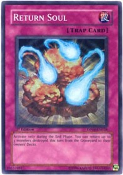 Return Soul Duelist Pack 4: Zane Truesdale Yu-Gi-Oh! card