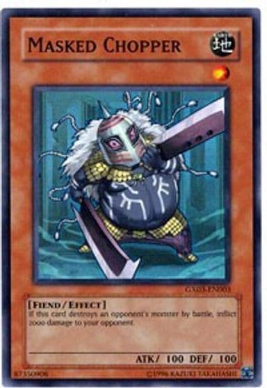 Masked Chopper GX Spirit Caller Promo Yu-Gi-Oh! card