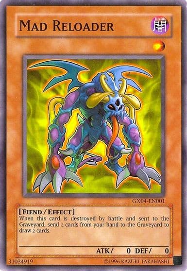 Mad Reloader GX Tag Force 2 Yu-Gi-Oh! Video Game Promotional Cards Yu-Gi-Oh! card