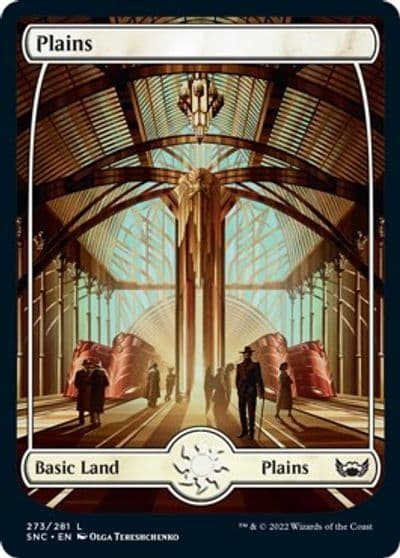 Plains 273 Streets of New Capenna Magic card
