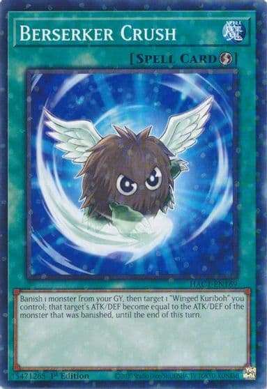 Berserker Crush Duel Terminal Hidden Arsenal: Chapter 1 Yu-Gi-Oh! card