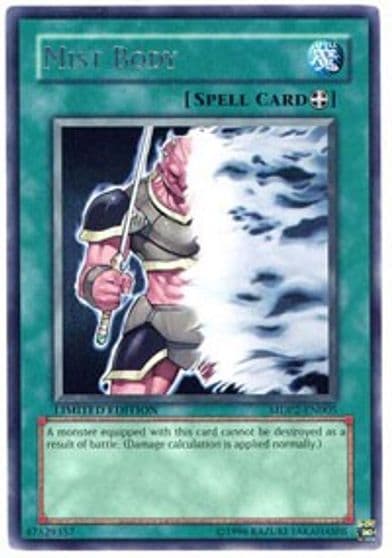 Mist Body McDonald's Promo Series 2 Yu-Gi-Oh! card