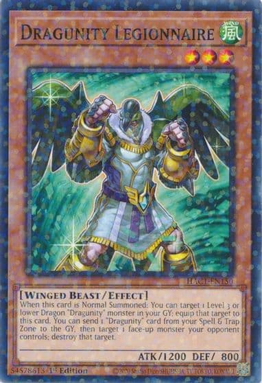 Dragunity Legionnaire Duel Terminal Hidden Arsenal: Chapter 1 Yu-Gi-Oh! card