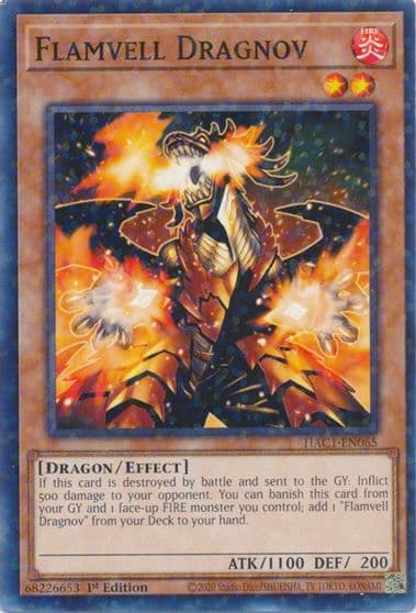 Flamvell Dragnov Duel Terminal Hidden Arsenal: Chapter 1 Yu-Gi-Oh! card