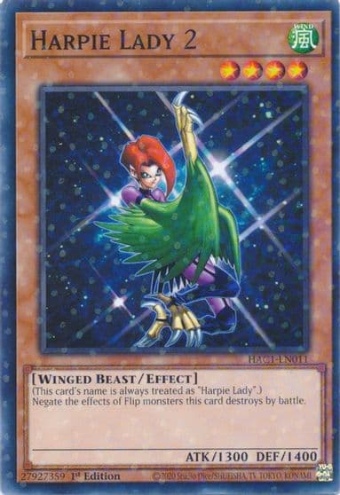 Harpie Lady 2 Duel Terminal Hidden Arsenal: Chapter 1 Yu-Gi-Oh! card