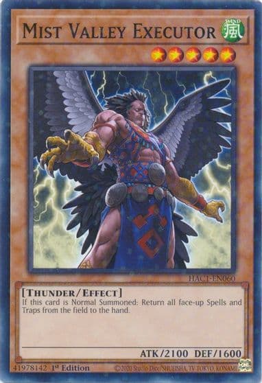 Mist Valley Executor Duel Terminal Hidden Arsenal: Chapter 1 Yu-Gi-Oh! card
