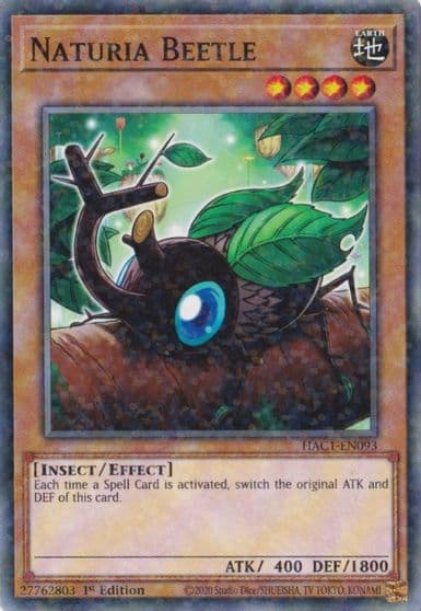 Naturia Beetle Duel Terminal Hidden Arsenal: Chapter 1 Yu-Gi-Oh! card