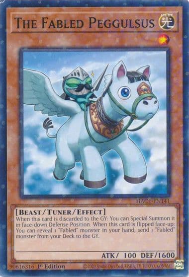 The Fabled Peggulsus Duel Terminal Hidden Arsenal: Chapter 1 Yu-Gi-Oh! card
