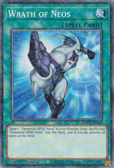 Wrath of Neos Duel Terminal Hidden Arsenal: Chapter 1 Yu-Gi-Oh! card