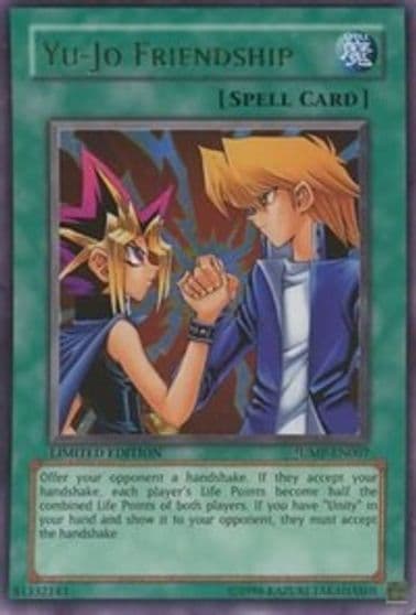 Yu Jo Friendship Shonen Jump Magazine Promos Yu-Gi-Oh! card