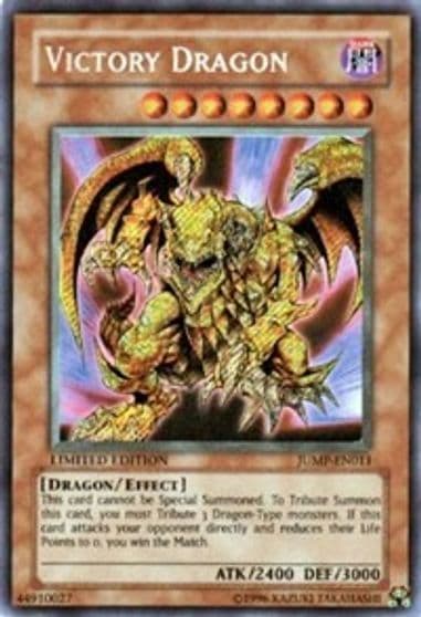 Victory Dragon Shonen Jump Magazine Promos Yu-Gi-Oh! card
