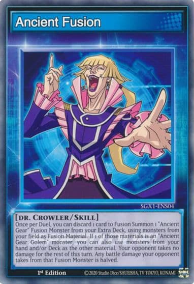 Ancient Fusion Speed Duel GX: Duel Academy Box Yu-Gi-Oh! card
