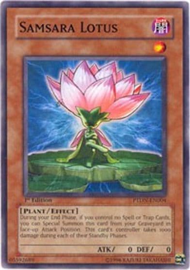Samsara Lotus Phantom Darkness Yu-Gi-Oh! card