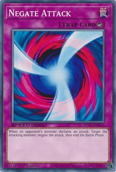 Negate Attack Speed Duel GX: Duel Academy Box Yu-Gi-Oh! card