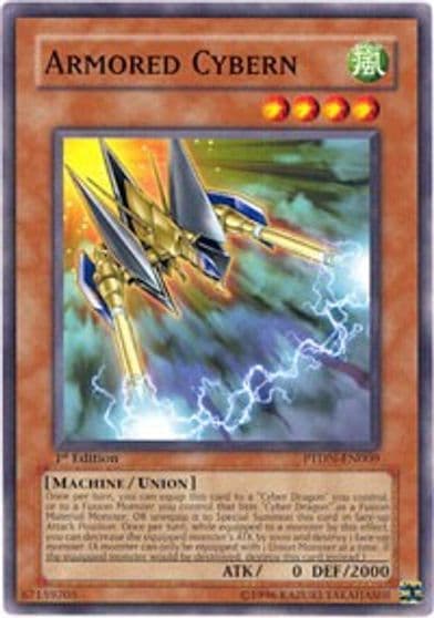 Armored Cybern Phantom Darkness Yu-Gi-Oh! card