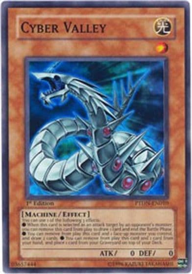 Cyber Valley Phantom Darkness Yu-Gi-Oh! card