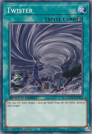 Twister Speed Duel GX: Duel Academy Box Yu-Gi-Oh! card