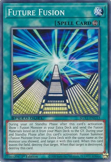Future Fusion Speed Duel GX: Duel Academy Box Yu-Gi-Oh! card