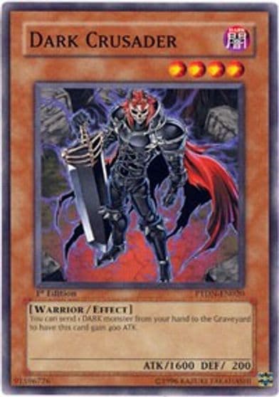 Dark Crusader Phantom Darkness Yu-Gi-Oh! card