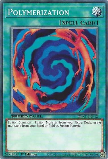Polymerization C Speed Duel GX: Duel Academy Box Yu-Gi-Oh! card