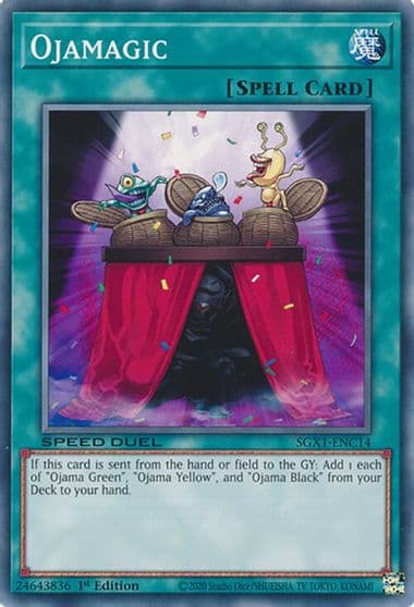 Ojamagic Speed Duel GX: Duel Academy Box Yu-Gi-Oh! card