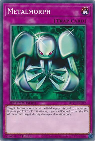 Metalmorph Speed Duel GX: Duel Academy Box Yu-Gi-Oh! card