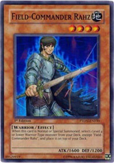 Field Commander Rahz Phantom Darkness Yu-Gi-Oh! card