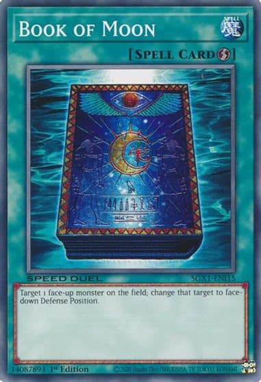 Book of Moon Speed Duel GX: Duel Academy Box Yu-Gi-Oh! card