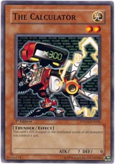 The Calculator Phantom Darkness Yu-Gi-Oh! card