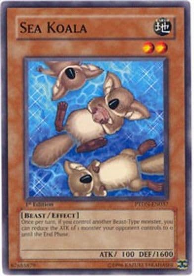 Sea Koala Phantom Darkness Yu-Gi-Oh! card