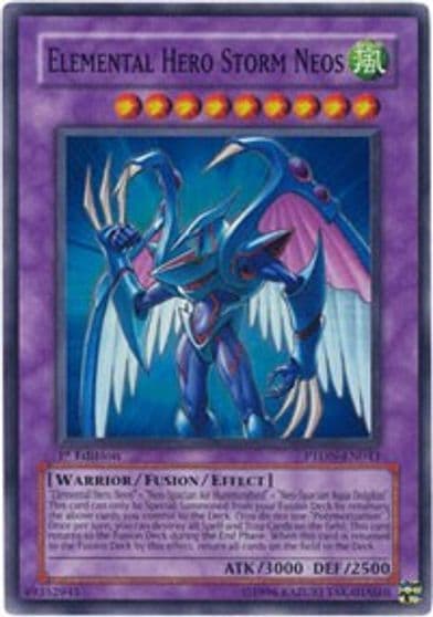 Elemental Hero Storm Neos Phantom Darkness Yu-Gi-Oh! card