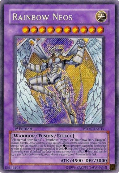 Rainbow Neos Phantom Darkness Yu-Gi-Oh! card