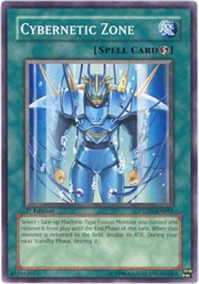 Cybernetic Zone Phantom Darkness Yu-Gi-Oh! card