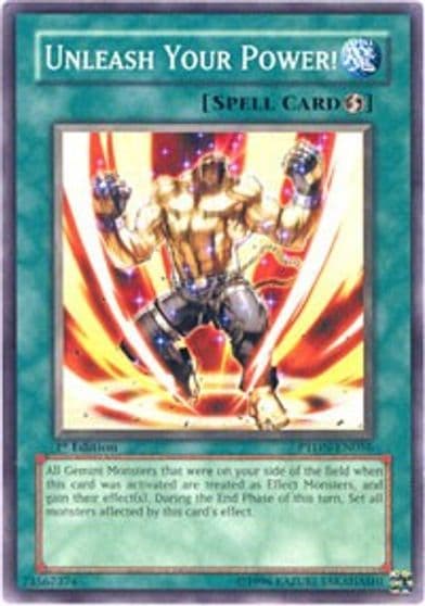 Unleash Your Power Phantom Darkness Yu-Gi-Oh! card
