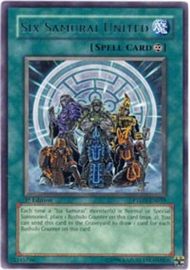 Six Samurai United Phantom Darkness Yu-Gi-Oh! card
